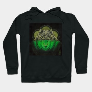 Green Snake Mandala Hoodie